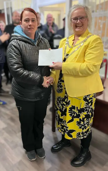 Marie Hallett from Pentre Broughton